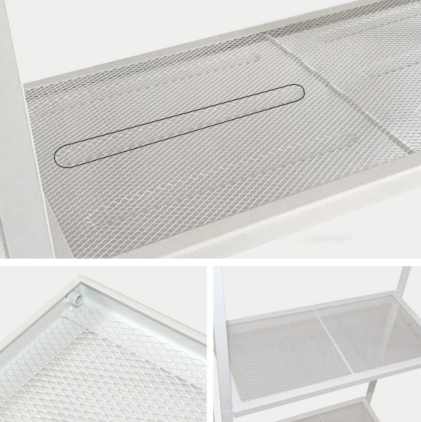 Scandinavian Open Ladder Bookshelf Metal Bookcase for Living Room Clearhalo 'Bookcases' 'furn' 'furn_bookcases' 'Furniture' 'furniture_bookcases' 'Office Furniture' 4887208