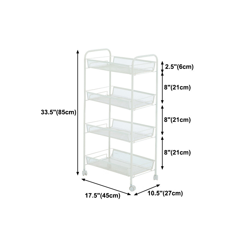 Scandinavian Open Ladder Bookshelf Metal Bookcase for Living Room Clearhalo 'Bookcases' 'furn' 'furn_bookcases' 'Furniture' 'furniture_bookcases' 'Office Furniture' 4887216
