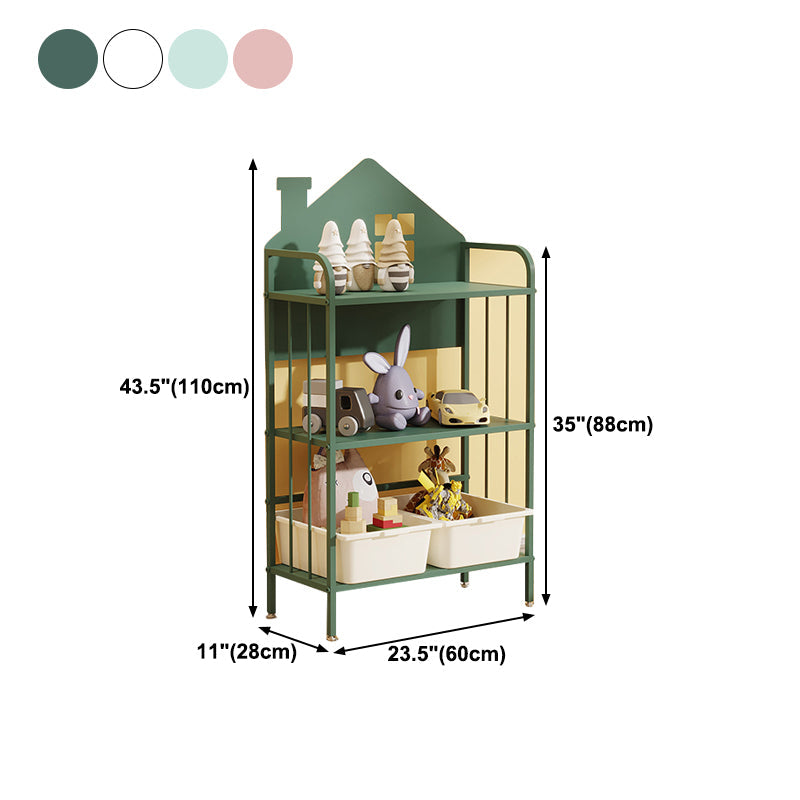 Open Back Bookshelf Scandinavian Style Bookcase for Home Study Room Clearhalo 'Bookcases' 'furn' 'furn_bookcases' 'Furniture' 'furniture_bookcases' 'Office Furniture' 4887275