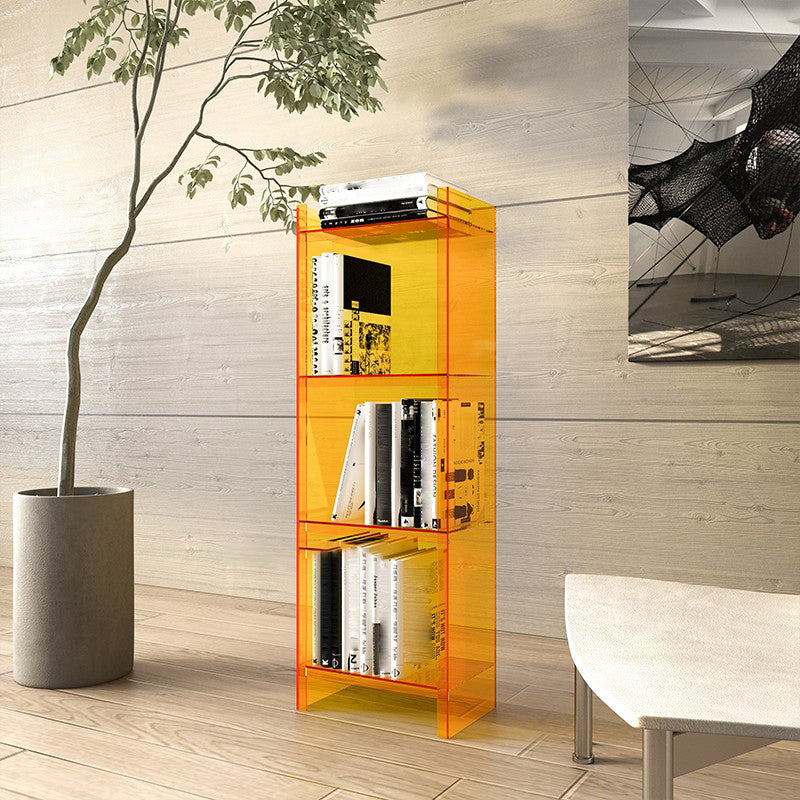 Closed Back Bookcase Scandinavian Style Bookshelf for Home Office Study Room Clearhalo 'Bookcases' 'furn' 'furn_bookcases' 'Furniture' 'furniture_bookcases' 'Office Furniture' 4887282