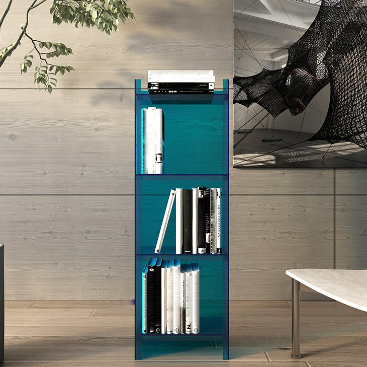 Closed Back Bookcase Scandinavian Style Bookshelf for Home Office Study Room Clearhalo 'Bookcases' 'furn' 'furn_bookcases' 'Furniture' 'furniture_bookcases' 'Office Furniture' 4887284