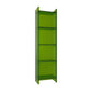 Closed Back Bookcase Scandinavian Style Bookshelf for Home Office Study Room 15.7"L x 9.8"W x 59.8"H Green Clearhalo 'Bookcases' 'furn' 'furn_bookcases' 'Furniture' 'furniture_bookcases' 'Office Furniture' 4887296