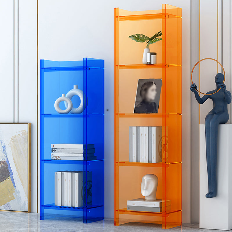 Closed Back Bookshelf Scandinavian Style Bookcase for Home Office Clearhalo 'Bookcases' 'furn' 'furn_bookcases' 'Furniture' 'furniture_bookcases' 'Office Furniture' 4887330