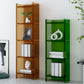 Closed Back Bookshelf Scandinavian Style Bookcase for Home Office Clearhalo 'Bookcases' 'furn' 'furn_bookcases' 'Furniture' 'furniture_bookcases' 'Office Furniture' 4887332