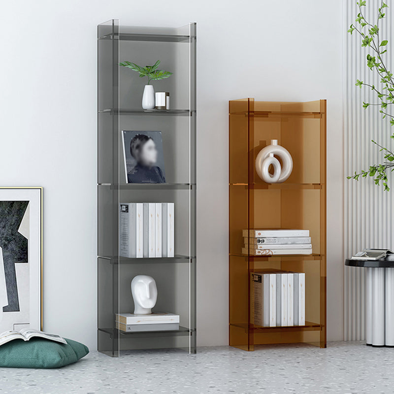 Closed Back Bookshelf Scandinavian Style Bookcase for Home Office Clearhalo 'Bookcases' 'furn' 'furn_bookcases' 'Furniture' 'furniture_bookcases' 'Office Furniture' 4887335