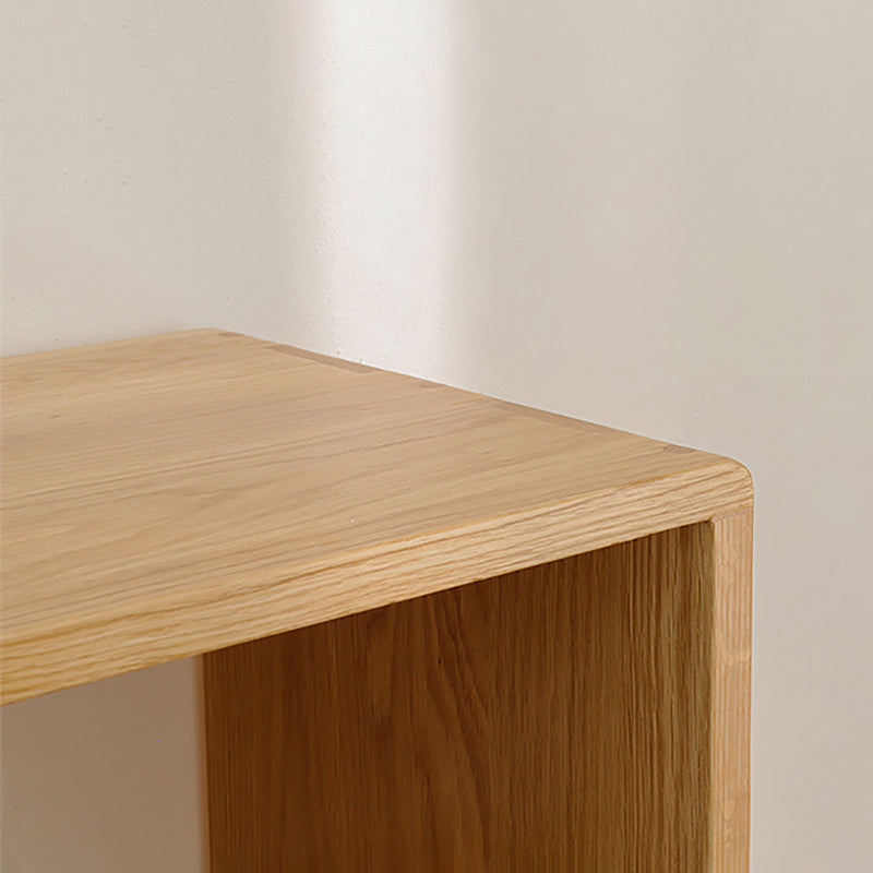 Natural Scandinavian Etagere Bookshelf White Oak Open Bookcase Clearhalo 'Bookcases' 'furn' 'furn_bookcases' 'Furniture' 'furniture_bookcases' 'Office Furniture' 4887472