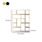 Glam Style Metal Bookshelf Etagere Shelf Bookcase for Home Office Clearhalo 'Bookcases' 'furn' 'furn_bookcases' 'Furniture' 'furniture_bookcases' 'Office Furniture' 4887499