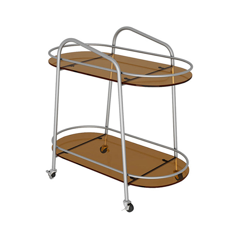 Glam Style Geometric Bookcase Metal Vertical Bookshelf,27.2" H x 13" W White-Brown Clearhalo 'Bookcases' 'furn' 'furn_bookcases' 'Furniture' 'furniture_bookcases' 'Office Furniture' 4887504