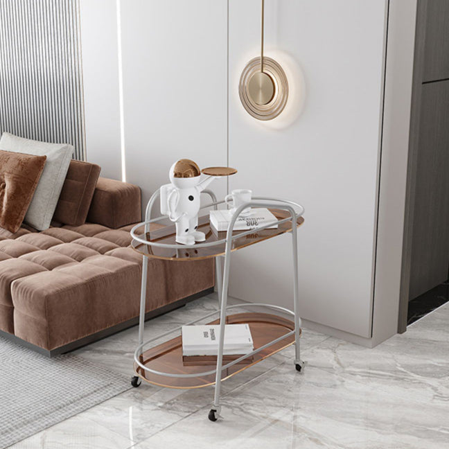 Glam Style Geometric Bookcase Metal Vertical Bookshelf,27.2" H x 13" W Clearhalo 'Bookcases' 'furn' 'furn_bookcases' 'Furniture' 'furniture_bookcases' 'Office Furniture' 4887514