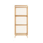Glam Iron Standard Bookshelf Gold and Black Vertical Bookcase for Bedroom Clearhalo 'Bookcases' 'furn' 'furn_bookcases' 'Furniture' 'furniture_bookcases' 'Office Furniture' 4887543