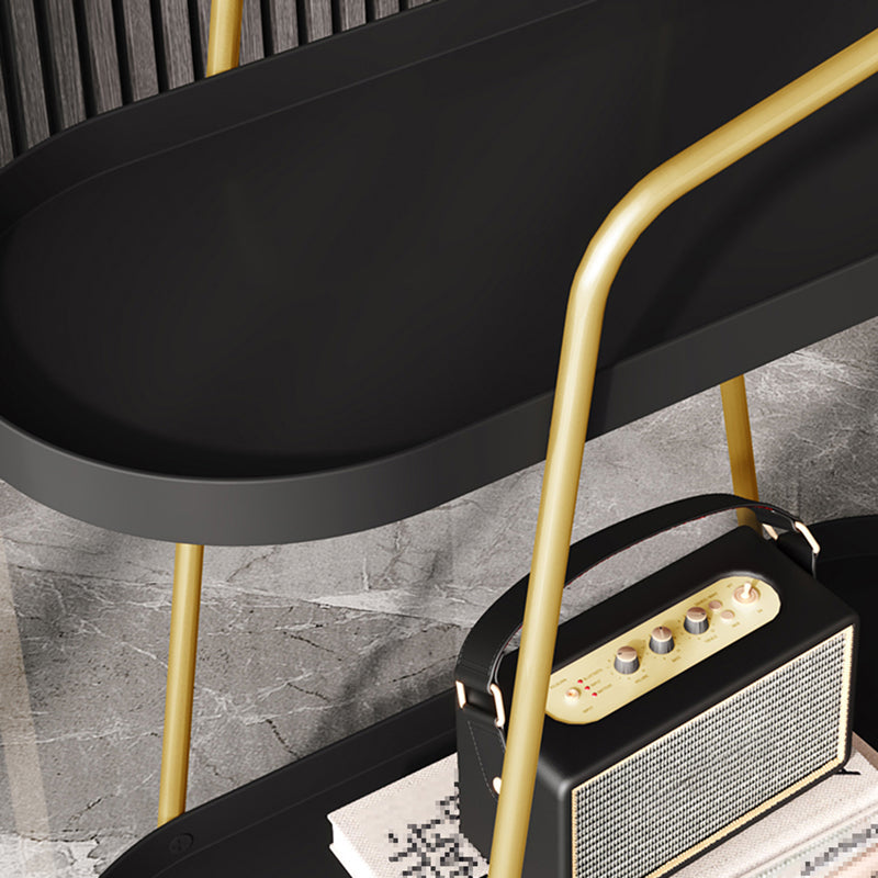 Metal Vertical Geometric Bookcase Scandinavian Bookshelf,25" H x 11" W Clearhalo 'Bookcases' 'furn' 'furn_bookcases' 'Furniture' 'furniture_bookcases' 'Office Furniture' 4887566