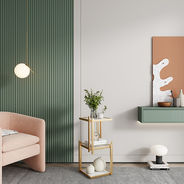 Glam Style Open Bookshelf Vertical Shelf Bookcase for Home Office Clearhalo 'Bookcases' 'furn' 'furn_bookcases' 'Furniture' 'furniture_bookcases' 'Office Furniture' 4887584