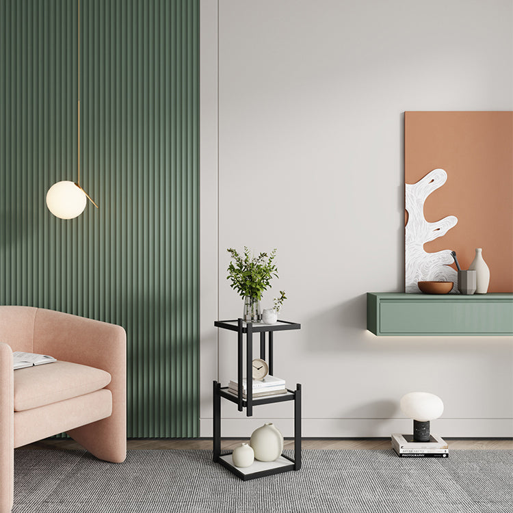 Glam Style Open Bookshelf Vertical Shelf Bookcase for Home Office Clearhalo 'Bookcases' 'furn' 'furn_bookcases' 'Furniture' 'furniture_bookcases' 'Office Furniture' 4887585