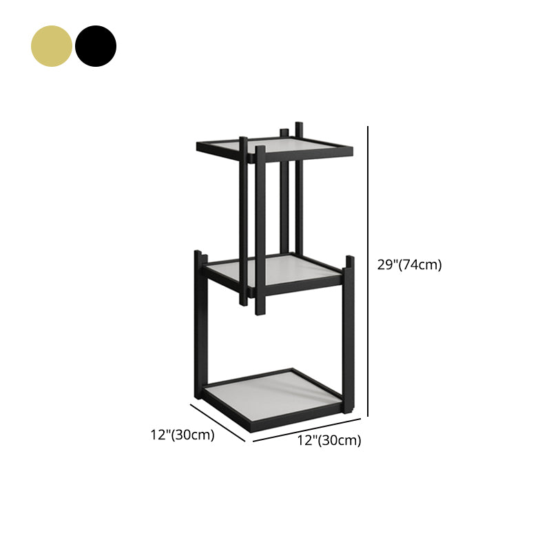 Glam Style Open Bookshelf Vertical Shelf Bookcase for Home Office Clearhalo 'Bookcases' 'furn' 'furn_bookcases' 'Furniture' 'furniture_bookcases' 'Office Furniture' 4887590