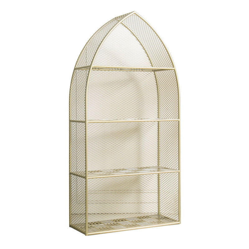 Glam Style Bookshelf Closed Back Bookcase forStudy Room Home Office Clearhalo 'Bookcases' 'furn' 'furn_bookcases' 'Furniture' 'furniture_bookcases' 'Office Furniture' 4887601