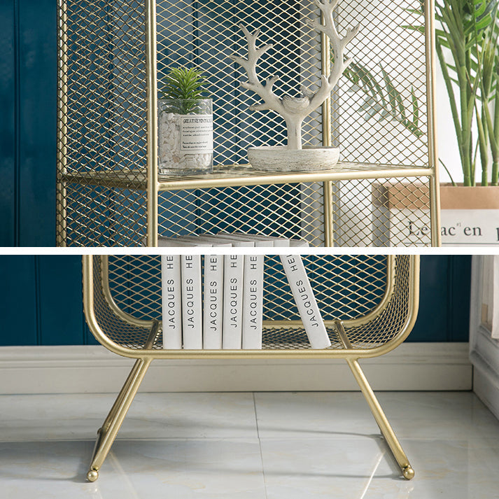 Glam Style Bookshelf Closed Back Bookcase forStudy Room Home Office Clearhalo 'Bookcases' 'furn' 'furn_bookcases' 'Furniture' 'furniture_bookcases' 'Office Furniture' 4887606