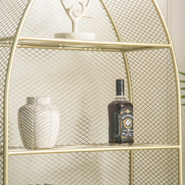 Glam Style Bookshelf Closed Back Bookcase forStudy Room Home Office Clearhalo 'Bookcases' 'furn' 'furn_bookcases' 'Furniture' 'furniture_bookcases' 'Office Furniture' 4887607