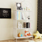 Scandinavian Style Metal Bookshelf Open Back Bookcase for Office Clearhalo 'Bookcases' 'furn' 'furn_bookcases' 'Furniture' 'furniture_bookcases' 'Office Furniture' 4888177