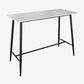 Contemporary Bar Counter Table Rectangle Sintered Stone Table for Kitchen Clearhalo 'Bar Furniture' 'Bar Tables' 'bar_tables' 'Furniture' 'furniture_bar_tables' 'Kitchen & Dining Furniture' 4888546