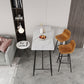 Contemporary Bar Counter Table Rectangle Sintered Stone Table for Kitchen Clearhalo 'Bar Furniture' 'Bar Tables' 'bar_tables' 'Furniture' 'furniture_bar_tables' 'Kitchen & Dining Furniture' 4888550