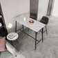 Contemporary Bar Counter Table Rectangle Sintered Stone Table for Kitchen Clearhalo 'Bar Furniture' 'Bar Tables' 'bar_tables' 'Furniture' 'furniture_bar_tables' 'Kitchen & Dining Furniture' 4888552