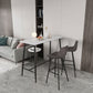 Contemporary Bar Counter Table Rectangle Sintered Stone Table for Kitchen Clearhalo 'Bar Furniture' 'Bar Tables' 'bar_tables' 'Furniture' 'furniture_bar_tables' 'Kitchen & Dining Furniture' 4888554