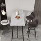 Contemporary Bar Counter Table Rectangle Sintered Stone Table for Kitchen Clearhalo 'Bar Furniture' 'Bar Tables' 'bar_tables' 'Furniture' 'furniture_bar_tables' 'Kitchen & Dining Furniture' 4888555