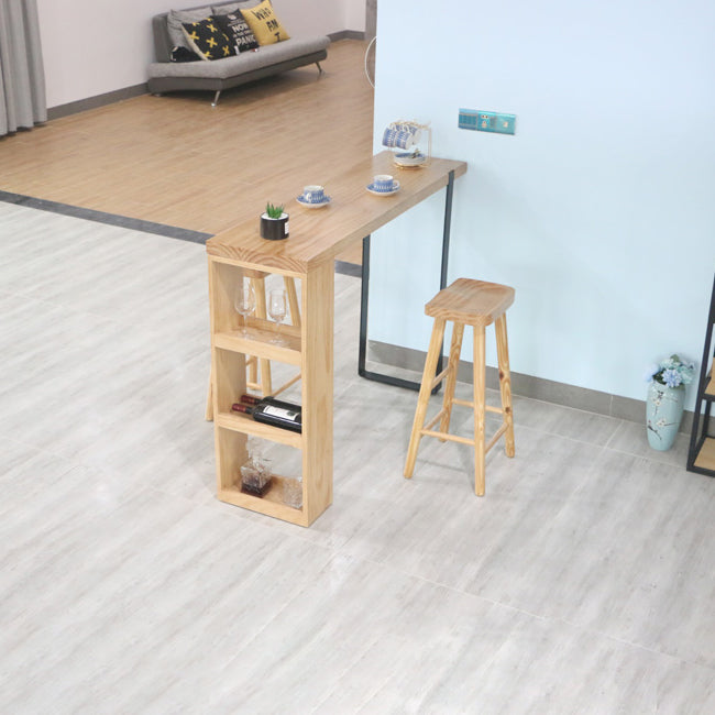 Contemporary Dining Wooden Table Bar Counter Table for Kitchen Clearhalo 'Bar Furniture' 'Bar Tables' 'bar_tables' 'furn' 'furn_bar_tables' 'Furniture' 'furniture_bar_tables' 'Kitchen & Dining Furniture' 4888635