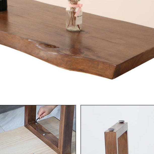 Contemporary Style Dining Wooden Table Bar Counter Table for Kitchen Clearhalo 'Bar Furniture' 'Bar Tables' 'bar_tables' 'furn' 'furn_bar_tables' 'Furniture' 'furniture_bar_tables' 'Kitchen & Dining Furniture' 4888651