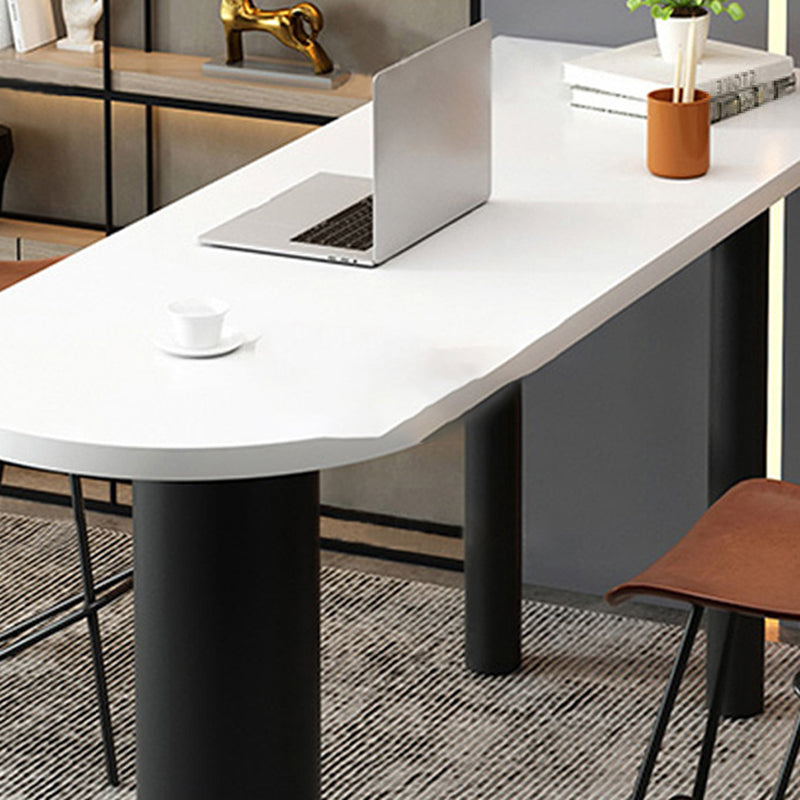 Modern Style Dining Sintered Stone Table Bar Counter Table for Kitchen Clearhalo 'Bar Furniture' 'Bar Tables' 'bar_tables' 'furn' 'furn_bar_tables' 'Furniture' 'furniture_bar_tables' 'Kitchen & Dining Furniture' 4888671