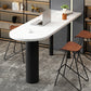 Modern Style Dining Sintered Stone Table Bar Counter Table for Kitchen Clearhalo 'Bar Furniture' 'Bar Tables' 'bar_tables' 'furn' 'furn_bar_tables' 'Furniture' 'furniture_bar_tables' 'Kitchen & Dining Furniture' 4888674