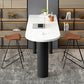 Modern Style Dining Sintered Stone Table Bar Counter Table for Kitchen Clearhalo 'Bar Furniture' 'Bar Tables' 'bar_tables' 'furn' 'furn_bar_tables' 'Furniture' 'furniture_bar_tables' 'Kitchen & Dining Furniture' 4888676