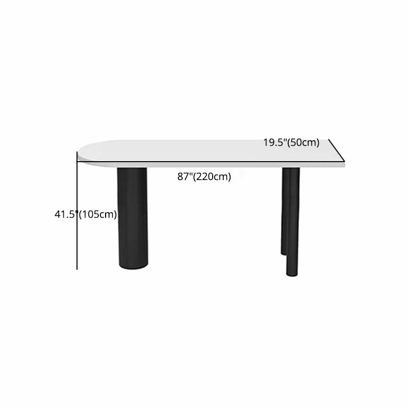 Modern Style Dining Sintered Stone Table Bar Counter Table for Kitchen Clearhalo 'Bar Furniture' 'Bar Tables' 'bar_tables' 'furn' 'furn_bar_tables' 'Furniture' 'furniture_bar_tables' 'Kitchen & Dining Furniture' 4888682