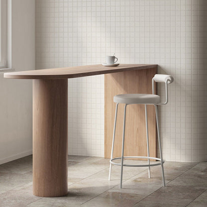 Modern Style Dining Wodoen Table Bar Counter Table for Kitchen Wood Without Chairs Clearhalo 'Bar Furniture' 'Bar Tables' 'bar_tables' 'furn' 'furn_bar_tables' 'Furniture' 'furniture_bar_tables' 'Kitchen & Dining Furniture' 4888688