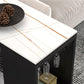 Industrial Rectangle Sintered Stone Table Bar Counter Table for Home Clearhalo 'Bar Furniture' 'Bar Tables' 'bar_tables' 'furn' 'furn_bar_tables' 'Furniture' 'furniture_bar_tables' 'Kitchen & Dining Furniture' 4888712