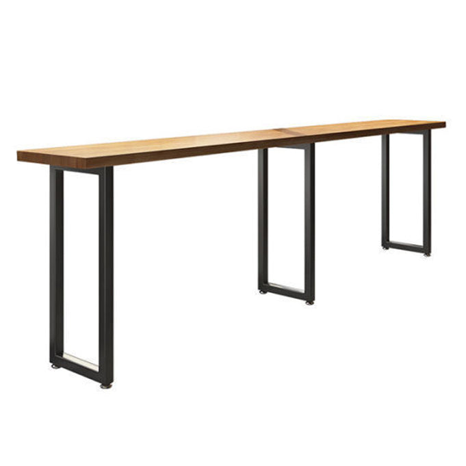 Modern Style Dining Wooden Table Bar Counter Table for Kitchen Clearhalo 'Bar Furniture' 'Bar Tables' 'bar_tables' 'furn' 'furn_bar_tables' 'Furniture' 'furniture_bar_tables' 'Kitchen & Dining Furniture' 4888748