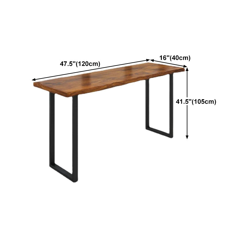 Modern Style Dining Wooden Table Bar Counter Table for Kitchen Clearhalo 'Bar Furniture' 'Bar Tables' 'bar_tables' 'furn' 'furn_bar_tables' 'Furniture' 'furniture_bar_tables' 'Kitchen & Dining Furniture' 4888750
