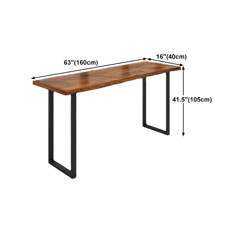 Modern Style Dining Wooden Table Bar Counter Table for Kitchen Clearhalo 'Bar Furniture' 'Bar Tables' 'bar_tables' 'furn' 'furn_bar_tables' 'Furniture' 'furniture_bar_tables' 'Kitchen & Dining Furniture' 4888752