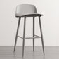 Scandinavian Milk Tea Shop Footrest Stool Matte Finish Steel Counter Stools Clearhalo 'Bar Furniture' 'Bar Stools' 'bar_stools' 'furn' 'furn_bar_stools' 'Furniture' 'furniture_bar_stools' 'Kitchen & Dining Furniture' 4888767