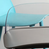 Scandinavian Milk Tea Shop Footrest Stool Matte Finish Steel Counter Stools Clearhalo 'Bar Furniture' 'Bar Stools' 'bar_stools' 'furn' 'furn_bar_stools' 'Furniture' 'furniture_bar_stools' 'Kitchen & Dining Furniture' 4888772