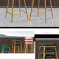 Restaurant Stackable Backless Stool Matte Finish Velvet Bar Stool Clearhalo 'Bar Furniture' 'Bar Stools' 'bar_stools' 'furn' 'furn_bar_stools' 'Furniture' 'furniture_bar_stools' 'Kitchen & Dining Furniture' 4888885