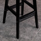 Scandinavian Rubberwood Home Stool Matte Finish Leather Barstool Clearhalo 'Bar Furniture' 'Bar Stools' 'bar_stools' 'Furniture' 'furniture_bar_stools' 'Kitchen & Dining Furniture' 4889046