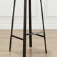 Modern Stackable Footrest Barstool Matte Finish Upholstered Home Stool Clearhalo 'Bar Furniture' 'Bar Stools' 'bar_stools' 'furn' 'furn_bar_stools' 'Furniture' 'furniture_bar_stools' 'Kitchen & Dining Furniture' 4889064