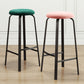 Modern Stackable Footrest Barstool Matte Finish Upholstered Home Stool Clearhalo 'Bar Furniture' 'Bar Stools' 'bar_stools' 'furn' 'furn_bar_stools' 'Furniture' 'furniture_bar_stools' 'Kitchen & Dining Furniture' 4889066