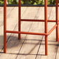 Modern Armless Backrest Counter Stool Iron Cafe Bar Stool with Seat and Pedal Clearhalo 'Bar Furniture' 'Bar Stools' 'bar_stools' 'furn' 'furn_bar_stools' 'Furniture' 'furniture_bar_stools' 'Kitchen & Dining Furniture' 4889249