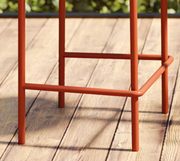 Modern Armless Backrest Counter Stool Iron Cafe Bar Stool with Seat and Pedal Clearhalo 'Bar Furniture' 'Bar Stools' 'bar_stools' 'furn' 'furn_bar_stools' 'Furniture' 'furniture_bar_stools' 'Kitchen & Dining Furniture' 4889249