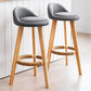Contemporary Matte Finish Upholstered Bar Stools Restaurant Footrest Stool Clearhalo 'Bar Furniture' 'Bar Stools' 'bar_stools' 'furn' 'furn_bar_stools' 'Furniture' 'furniture_bar_stools' 'Kitchen & Dining Furniture' 4889445