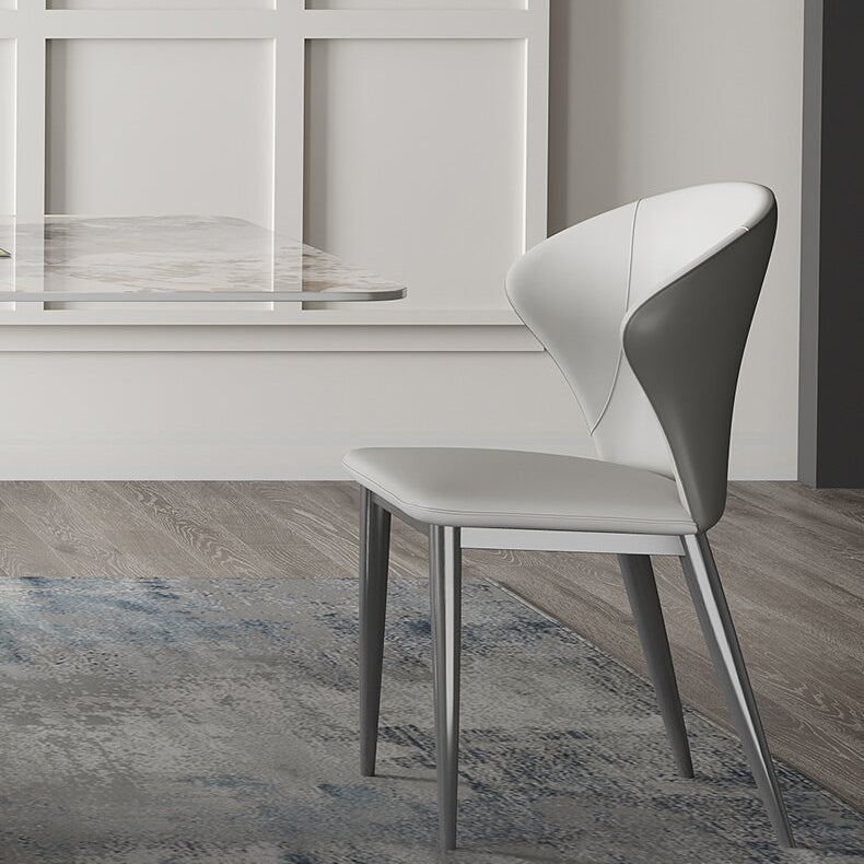 1/2/4/5/6/7/8 Pieces Dining Chair Set Sintered Stone Dining Room Set with Pedestal Base Clearhalo 'Dining Room Sets' 'Dining Tables & Seating' 'dining_room_set' 'furn' 'furn_dining_room_set' 'Furniture' 'furniture_dining_room_set' 'Kitchen & Dining Furniture' 4889769