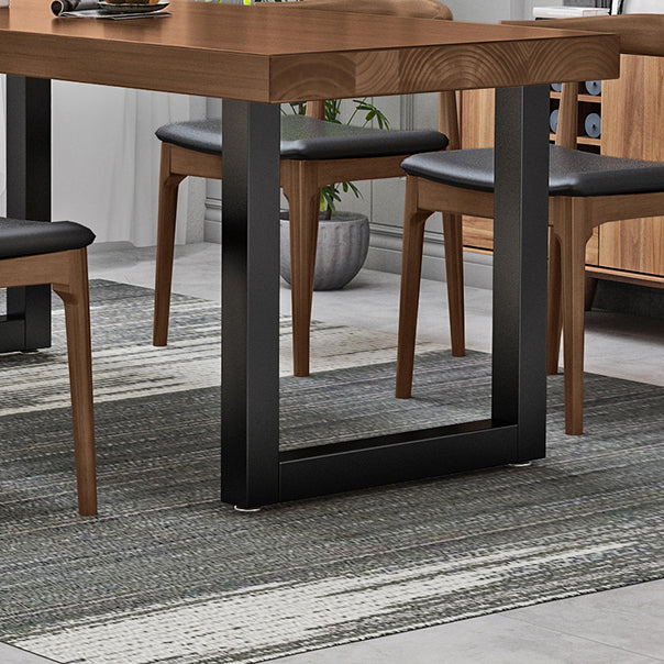 Modern 1/2/5 Pieces Dining Set Solid Wood Dining Table Set for Dining Areas Clearhalo 'Dining Room Sets' 'Dining Tables & Seating' 'dining_room_set' 'furn' 'furn_dining_room_set' 'Furniture' 'furniture_dining_room_set' 'Kitchen & Dining Furniture' 4889799