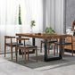 Modern 1/2/5 Pieces Dining Set Solid Wood Dining Table Set for Dining Areas Clearhalo 'Dining Room Sets' 'Dining Tables & Seating' 'dining_room_set' 'furn' 'furn_dining_room_set' 'Furniture' 'furniture_dining_room_set' 'Kitchen & Dining Furniture' 4889800